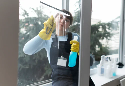 Nettoyage de vitres intérieures et extérieures à Aiglepierre